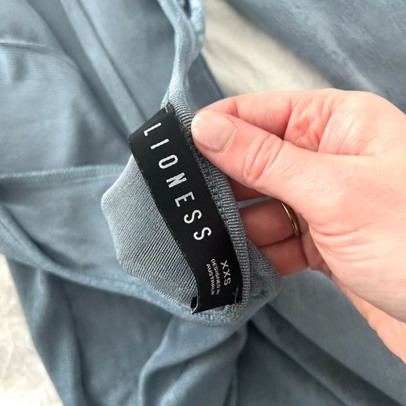 Montana Mini Dress Dusty Blue - Picture 8 of 8